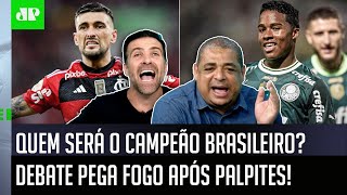 quotEU NÃO SOU FROUXO O CAMPEÃO BRASILEIRO seráquot DEBATE FERVE sobre Palmeiras Flamengo e Botafogo [upl. by Speroni]