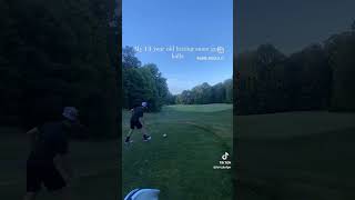 My 13 year old doing his thing The comment is the bestshortsgolf sports trending funny [upl. by Aram]