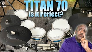 SIMMONS TITAN 70 Is It The Perfect Electric Drum Set [upl. by Foulk]