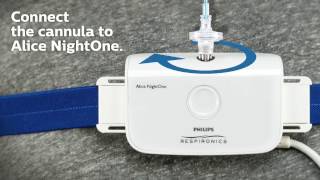 Alice NightOne Patient Setup  Philips  Sleep Diagnostic Testing [upl. by Elletnahs160]