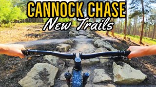 Cannock Chase New Mountain Bike Trails Perry’s Trail Blue [upl. by Carleton]