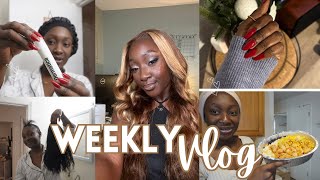 WEEKLY VLOG Day Care runs Gel X Nails Enjoying Kid free days and more Akosua Benhene [upl. by Cass750]