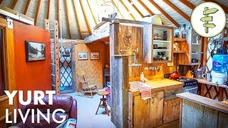 14 Years Living OffGrid in a Yurt  Man Shares Real Life Experience [upl. by Orips]