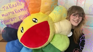 Takashi murakami 1m flower plush unboxing [upl. by Leanatan983]