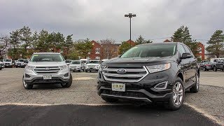 2018 Ford Edge Titanium Review  Start Up Revs and Walk Around [upl. by Jahdol]