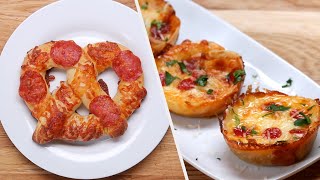 12 Appetizer Recipes For Pizza Lovers • Tasty [upl. by Ruthie798]