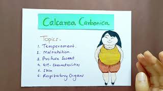 Calcarea Carbonica  Anti Psoric Remedies of Dr Nash [upl. by Kramlich]