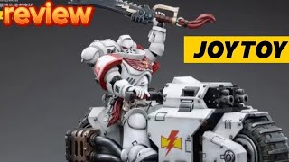 Joytoy Warhammer 40k moto de combate cicatrices blancasreview en español white scar [upl. by Bowra]