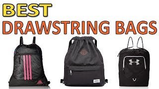 Top 5 Best Drawstring Bags 2020 [upl. by Imailiv]