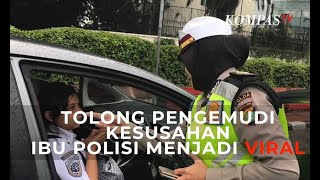 Kisah Heroik Polwan yang Kawal Warga ke Rumah Sakit [upl. by Alleinad]