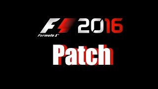 F1 2016 PC Patch September 2nd 2016 [upl. by Veriee589]