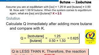 Concentrations Changes to Equilibria  Le Chatelier Principle [upl. by Aerdnu]