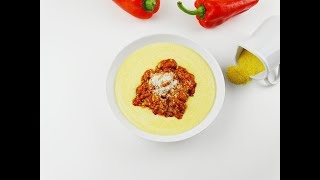 Receta fácil de polenta italiana  Cómo preparar polenta [upl. by Annauqahs576]