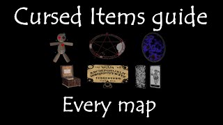 Every Cursed Item Location in Phasmophobia [upl. by Aborn]