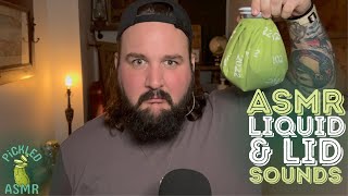 ASMR  Liquid amp Lid Sounds [upl. by Shepp125]