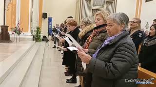 Vallecrosia festeggia Don Bosco con santa messa e benedizione della chiesa ripitturata [upl. by Alliuqaj]