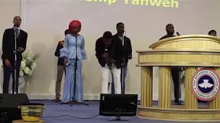 BIDEMI OLAOBAS MINISTRATION AT RCCG OPEN HEAVENS DUBLIN [upl. by Hauge241]