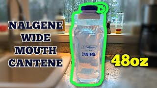 🌊 Introducing the Nalgene Wide Mouth Cantene Collapsible Water Bottle🚰 [upl. by Jahdol]