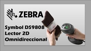 Symbol DS9808 Hybrid Presentation Imager Motorola Lector Omnidireccional 2D [upl. by Asilej]