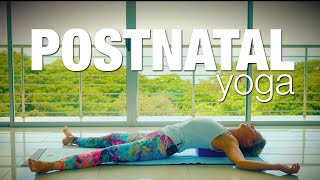 Postnatal Yoga Class  Five Parks Yoga [upl. by Baum]