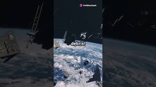 Space Debris  The Growing Threat in Orbit space spaceexploration [upl. by Eytak]