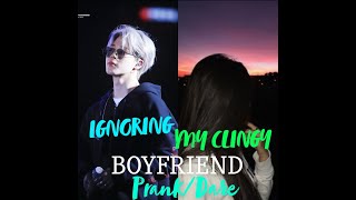 Ignoring my Clingy Boyfriend Prank Jimin FF Oneshot read desc [upl. by Attenahs]