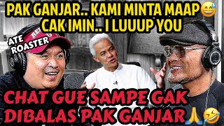 GANJAR MARAH GARA GARA VIDEO LOE‼️GUE TELP CAK IMIN 😂⁉️ ATE  Podcast [upl. by Caneghem606]