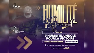 HUMILITE D EFFACEMENT 06122023  PASTEUR GUYLAIN BOSETE [upl. by Tichonn]