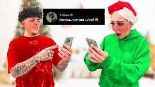 READING EACH OTHERS NAUGHTY DM’s Vlogmas Day 17 [upl. by Robbin116]