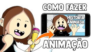 COMO FAZER ANIMAÇÃO PARA O YOUTUBE  HISTÓRIA ANIMADA [upl. by Metabel]