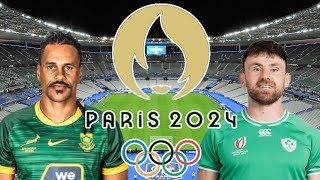 SOUTH AFRICA 7s vs IRELAND 7s PARIS OLYMPICS SEVENS 2024 Live Commentary [upl. by Nnailuj]