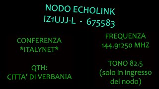 Facciamo delle prove con una Baofeng UV5RTP e una Radioddity DB25 su un Nodo Echolink  IZ1UJJL [upl. by Eceinahs]