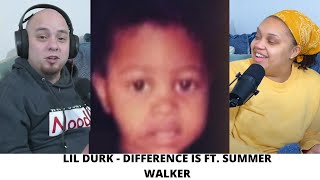 🔥🔥  Lil Durk  Difference Is Ft Summer Walker  COUPLE REACTS to Lil Durk  Difference Reaction [upl. by Gader]