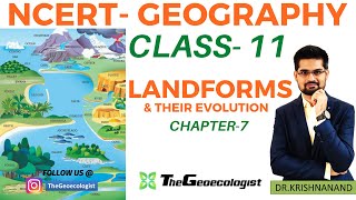 Landforms and their Evolution NCERT Geography Class 11 Chapter 7 [upl. by Tahp123]