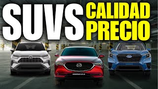 TOP 5 MEJORES SUV CALIDAD PRECIO según CONSUMER REPORTS 2024 [upl. by Otrebide762]