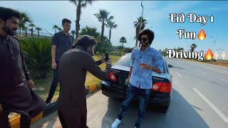 Eid Day 1  Corolla driving 🔥  Wah Cantt  Kashir king🔥 [upl. by Akimed]