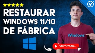 Cómo RESTAURAR WINDOWS 1110 de FÁBRICA  ⚙️ Restaurar a su Estado Original ⚙️ [upl. by Sissel]