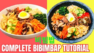 AUTHENTIC Bibimbap Tutorial YOU have been searching for Bibimbap amp Dolsotbibimbap 비빔밥SUBSCRIBE [upl. by Eahsal]