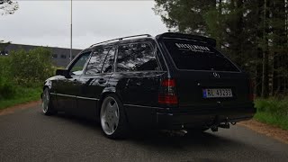 Mercedes W124 OM606  Black Powder Soul [upl. by Spiro]