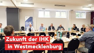 Klöntörn in Grevesmühlen  IHK zu Schwerin wirbt für Wahlen zur Vollversammlung in den Regionen [upl. by Durno171]