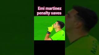 Emi martinez penalty saves youtubeshorts football shots [upl. by Domash]