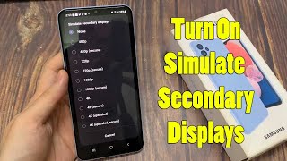 how to use simulate secondary displays setting developer  TechnicalShivamPal [upl. by Rhoades915]