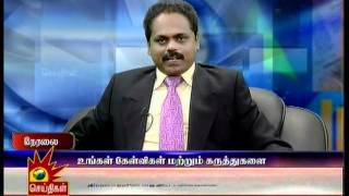 DrASELVARAJ TV PROGRAM IN KALAIGNAR SEITHIGAL [upl. by Templia78]