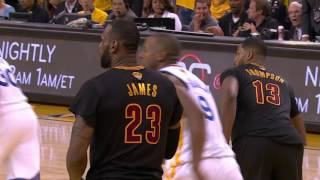 LeBron James Historic Block on Andre Iguodala From All Angles [upl. by Ronnoc]