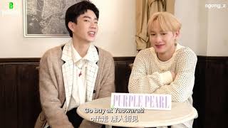 OffGun Purple Pearl interview  April 2022 ENG SUB [upl. by Adnicul116]