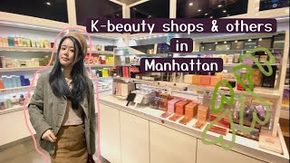 Shopping in New York kbeauty shops in Ktown Sephora Macys amp what I purchased [upl. by Cicenia689]