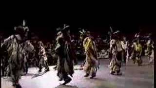 Powwow Mens Team Grass Dancing  Native American Indian 1 [upl. by Hole]