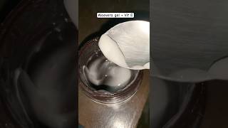 Dark circles home remedy  Aloevera gel and vit e best combo duskyskintone darkcircleshomeremedy [upl. by Kappenne]