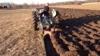 1945 Ford 2N Plowing [upl. by Boesch]