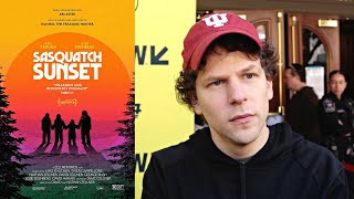 Jesse Eisenberg quotSasquatch Sunsetquot Interview  SXSW 2024 Red Carpet [upl. by Verner143]